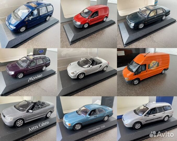 Масштабные модели Minichamps 1/43