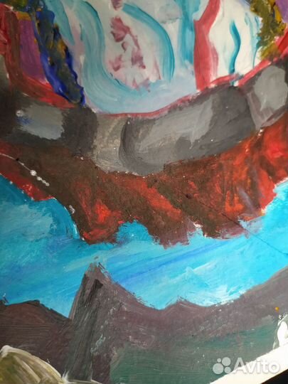 Авторская копия картины Рериха 