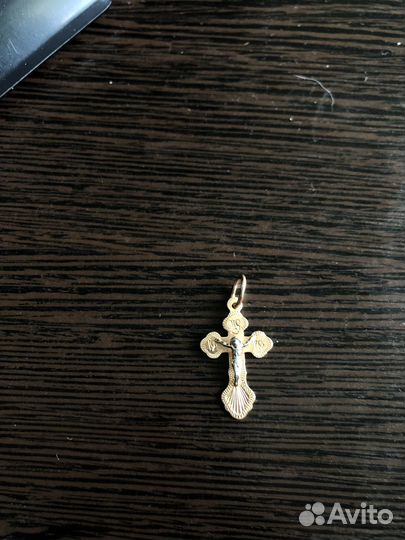 Золотой крестик 585