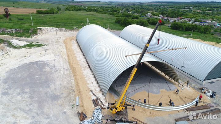 Строительство Арочных Ангаров, Зернохранилищ