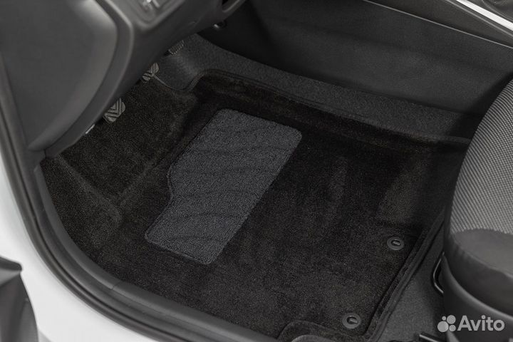 Ворсовые коврики для Hyundai Solaris II 2017-2022