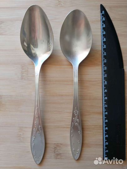Ложки, вилки, чайные ложки СССР мельхиор