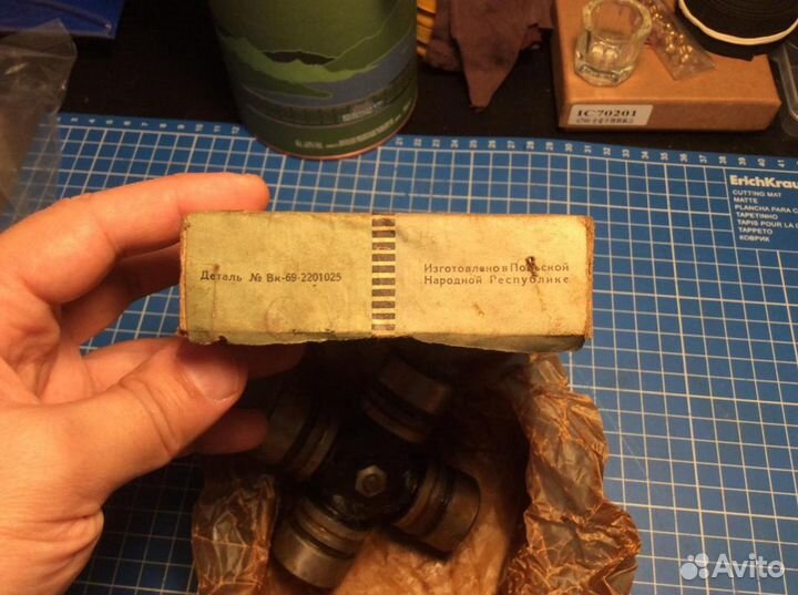 Родная крестовина кардана для Газ-21/Газ-69