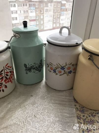 Старинные бидоны