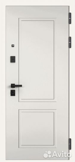 Дверь входная металлическая с зеркалом