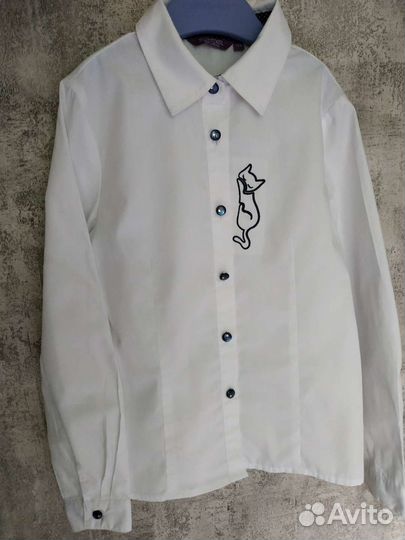 Блузка для девочки, р.128