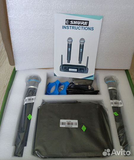 Shure glxd4(replica) VHF радиосистема