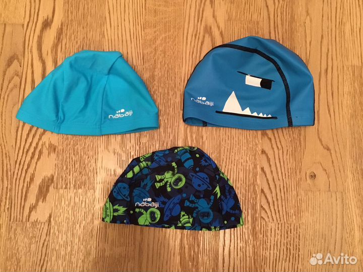 Детские шапочки для плавания nabaiji