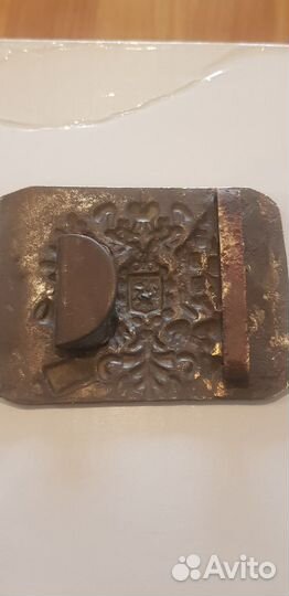 Пряжка царская артилерия