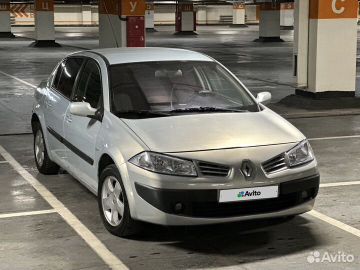 Renault Megane 1.6 МТ, 2004, 243 000 км