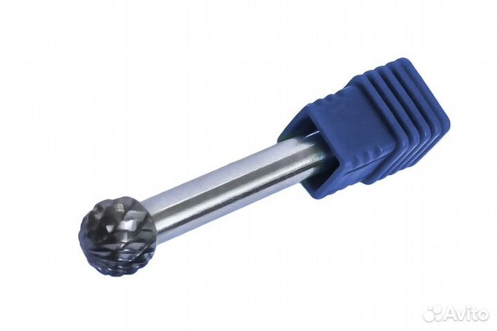 Шарошка сферическая по металлу(10мм, хвостовика 6м