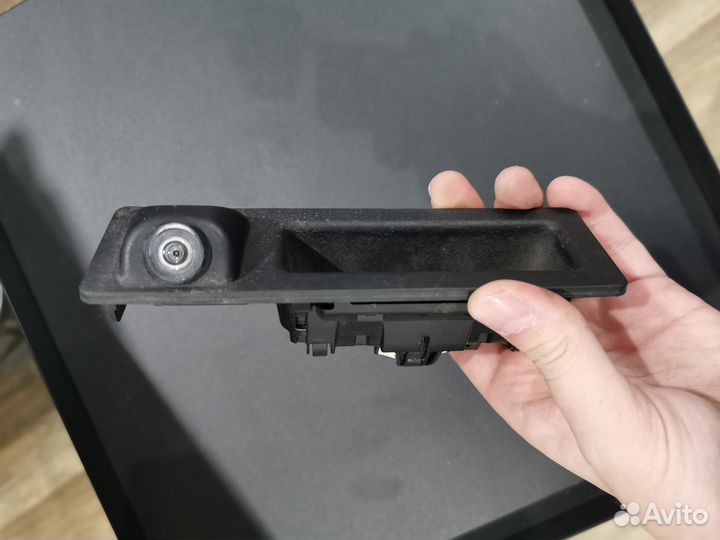 Камера заднего вида Bmw X5 в сборе с ручкой