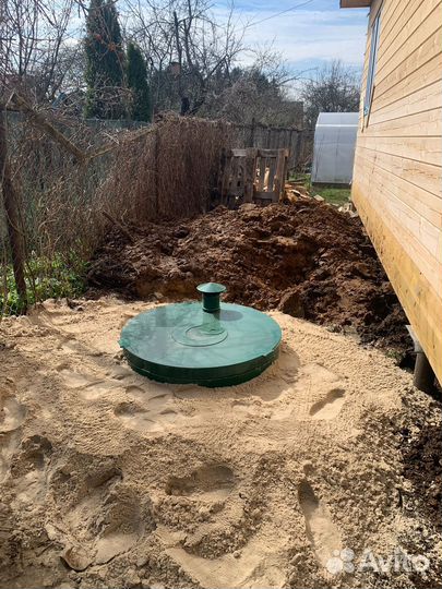 Септик из бетонных колец