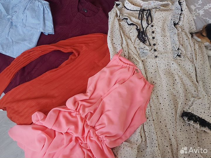 Отдам бесплатно женские вещи пакетом 42-44р