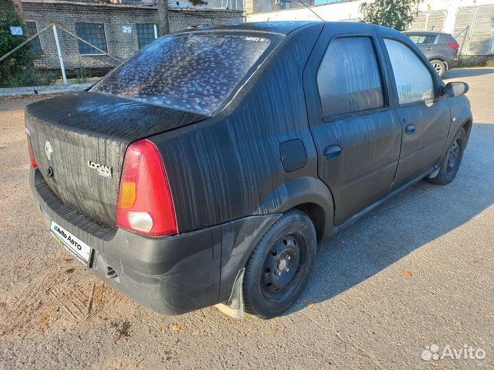 Renault Logan 1.4 МТ, 2007, 316 541 км