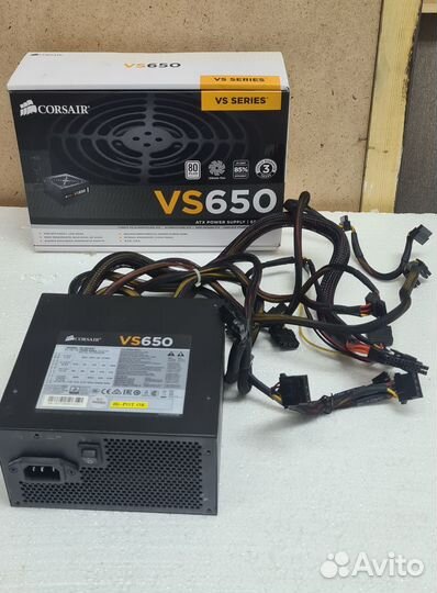 Блок питания Corsair VS 650W