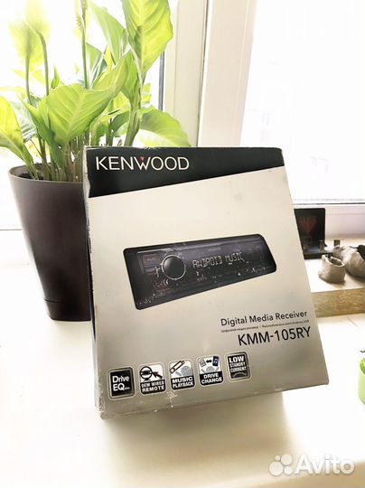 Автомагнитола Kenwood KMM-105RY