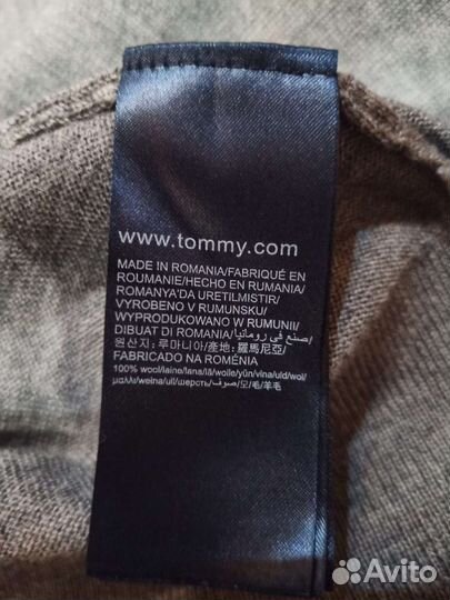 Джемпер tommy hilfiger оригинал премиум шерсть