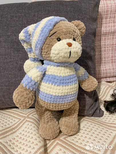 Игрушки из плюшевой пряжи