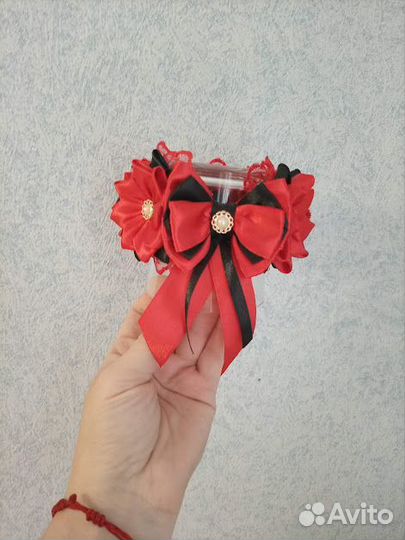 Бантики, заколки, ободки