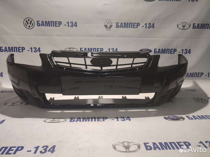 Бампер передний приора 2 в цвет Чёрная пантера