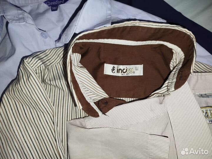 Рубашки школьные 146