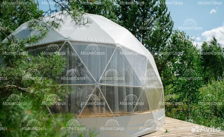 Геокупол. Сферический модуль. Шатер для глэмпинга