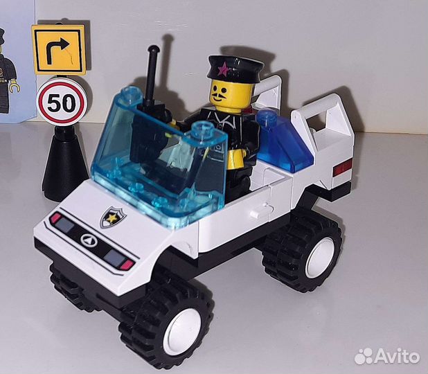 Лего конструктор полицейская машинка для малыша