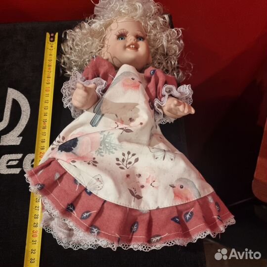 Кукла фарфоровая редкая немецкая 40х гг