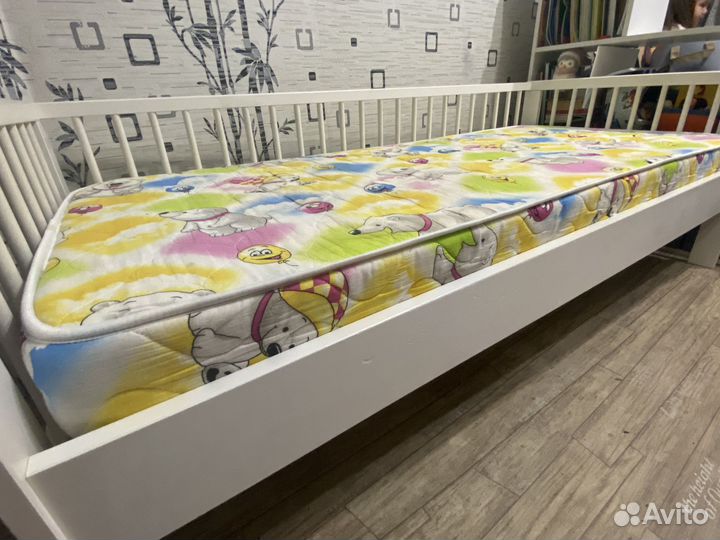 Кровать детская IKEA gulliver + матрас ormatek