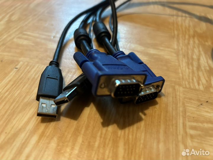 D-Link KVM переключатель Switch KVM-221