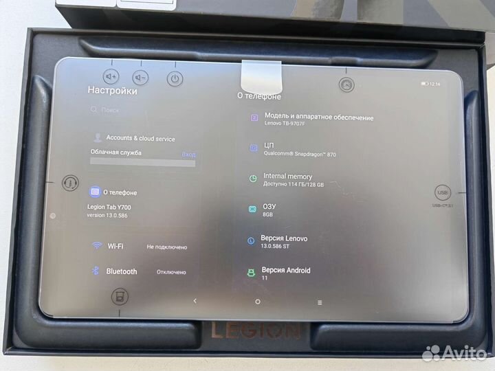 Новый игровой планшет Lenovo Legion Y700 8/128