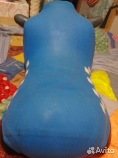 Машинка надувная резиновая прыгун