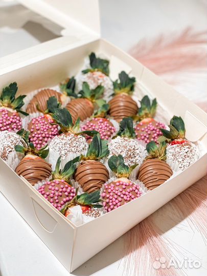 Клубника в шоколаде