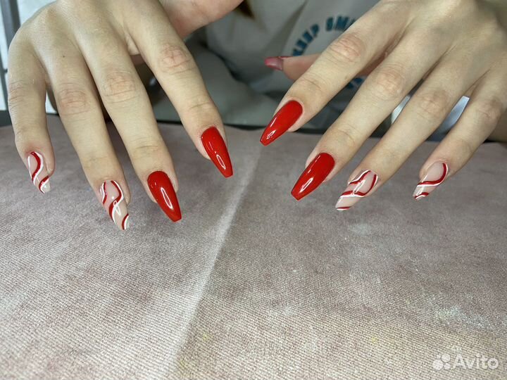 Модель на покрытие,наращивание ногтей