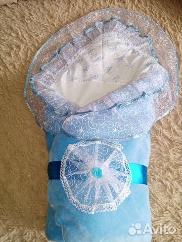 Конверт на выписку для мальчика зима