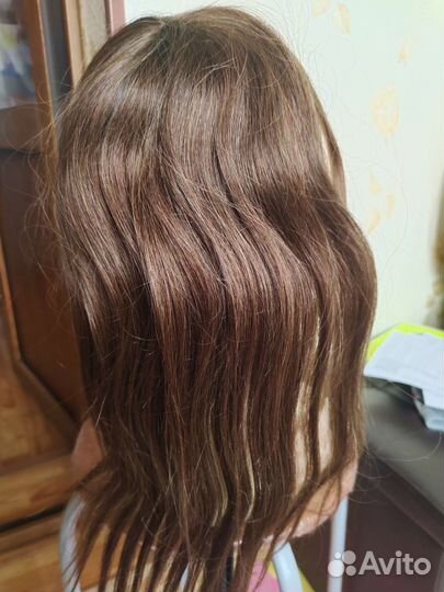 Накладка из натуральных волос