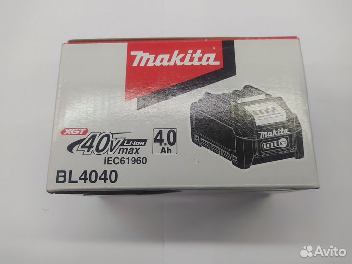 Аккумулятор BL4040 XGT (40В; 4.0Ач) Makita