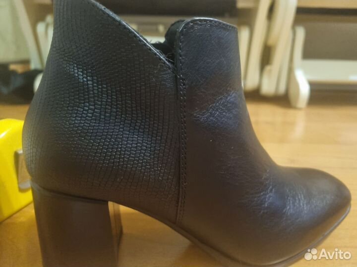 Ботильоны натуральная кожа