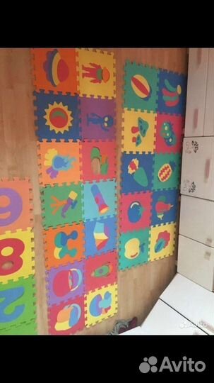 Детский коврик пазл