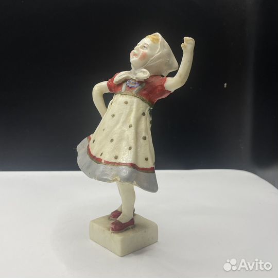 Кукла качалка фхи девочка Плясунья СССР (сзр)