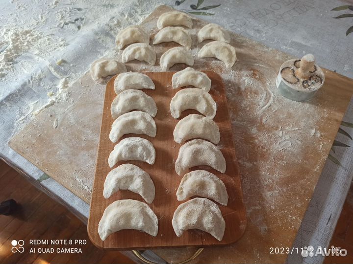 Вареники с картошкой