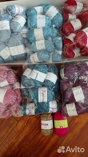 Пряжа акрил 25 грамм нитки