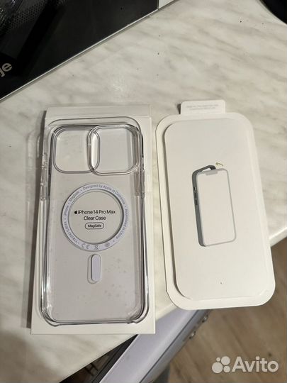 Чехол iPhone 14 pro max magsafe прозрачный