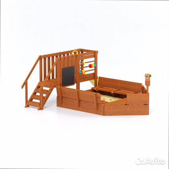 Игровая площадка Песочный дворик 4 в рассрочку