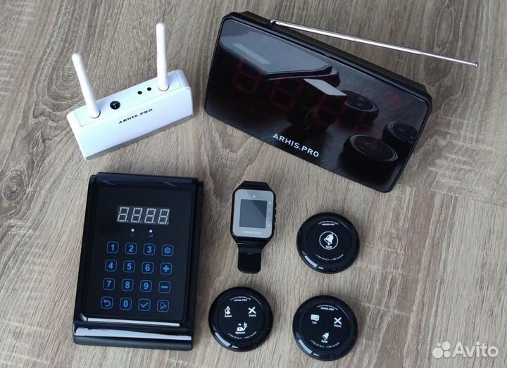 Кнопка вызова официанта, кальянщика, персонала