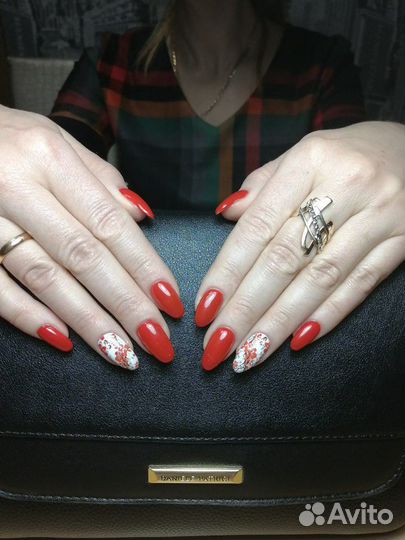 Наращивание ногтей. покрытие гель-лаком. стаж 20 л
