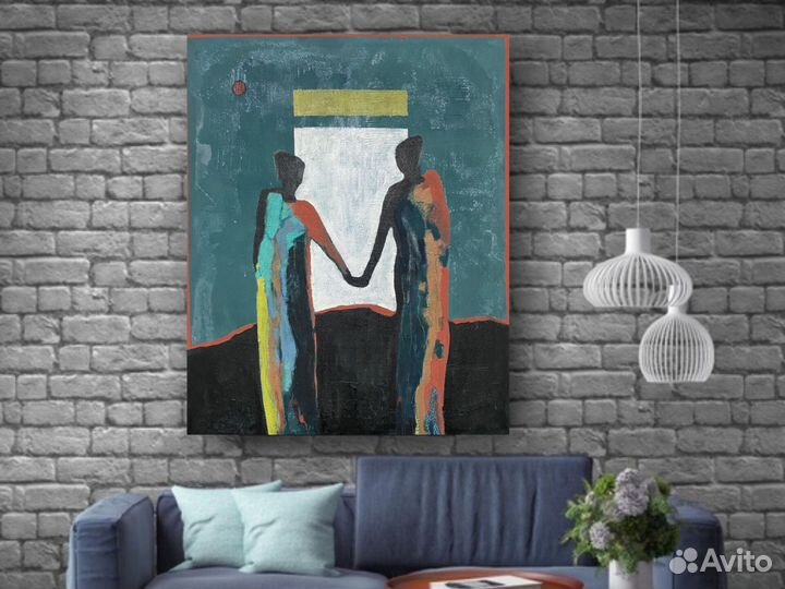 Картина холст большая