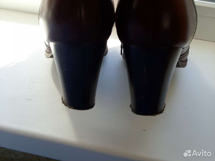 Туфли женские 37 размер натуральная кожа