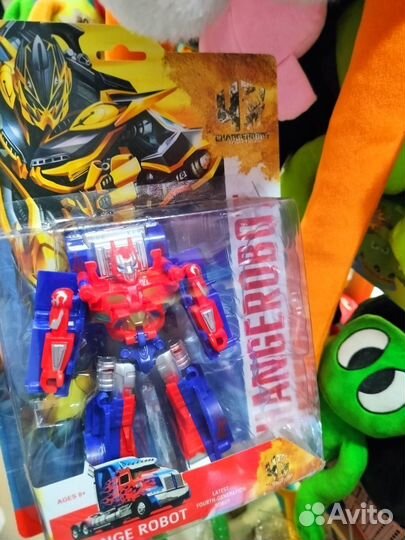 Робот трансформер Оптимус Прайм 15м